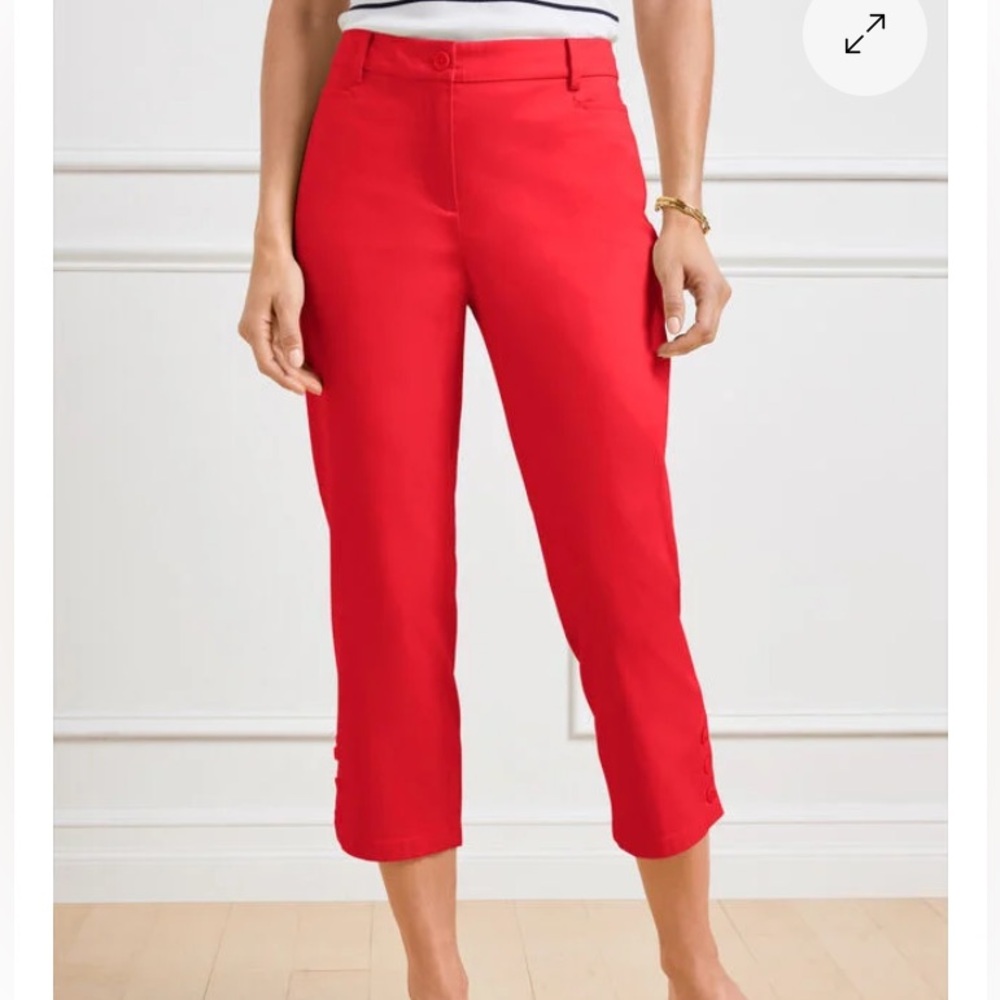 NWT Talbots Women’s Classic Capris Pants Size 6